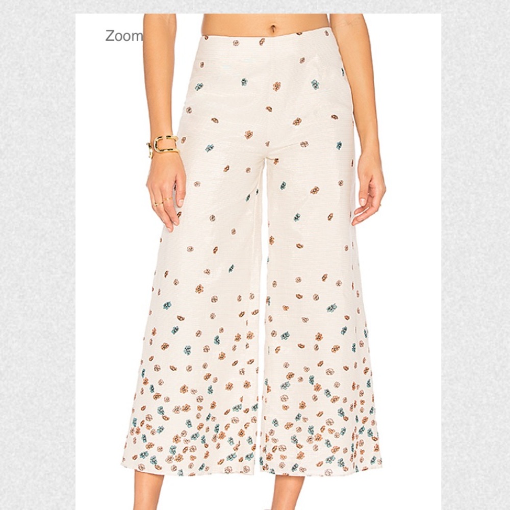 LPA floral crop pant size XS